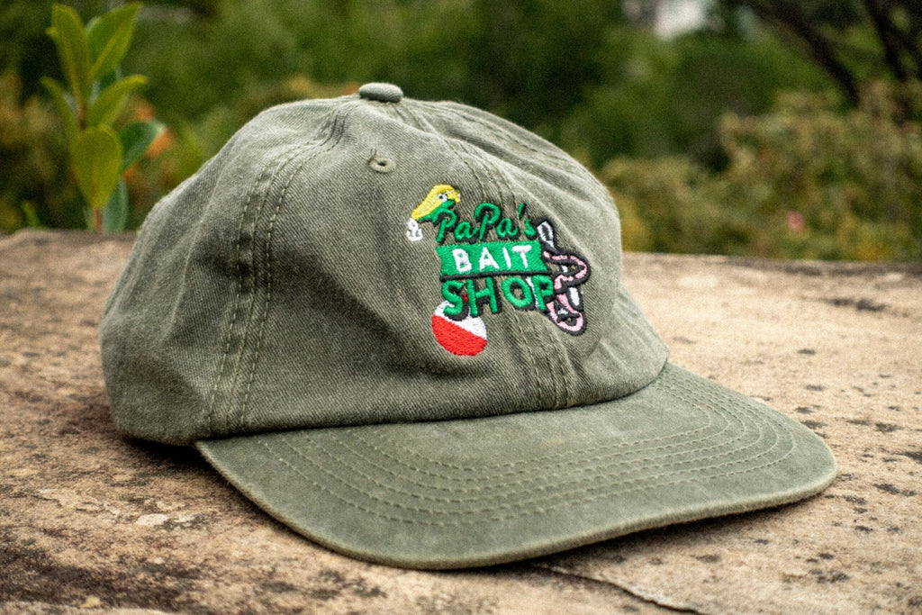 Papa's Bait Shop cap