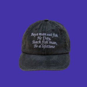 Embroidered dad cap